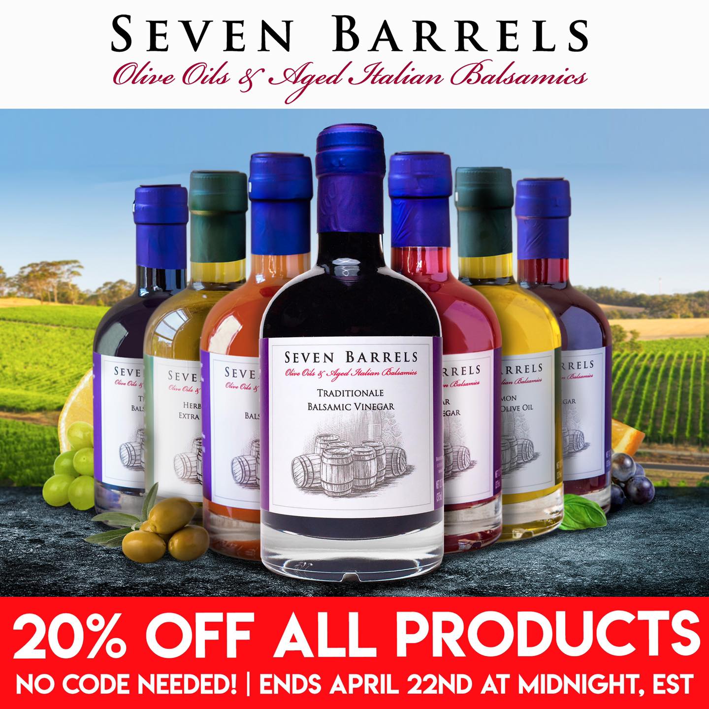 Seven Barrels Promo Graphic