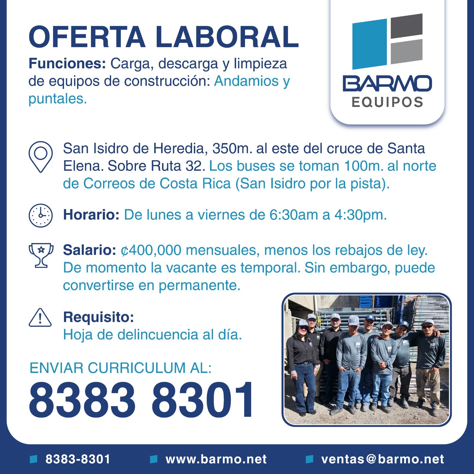 Oferta Laboral Barmo.net