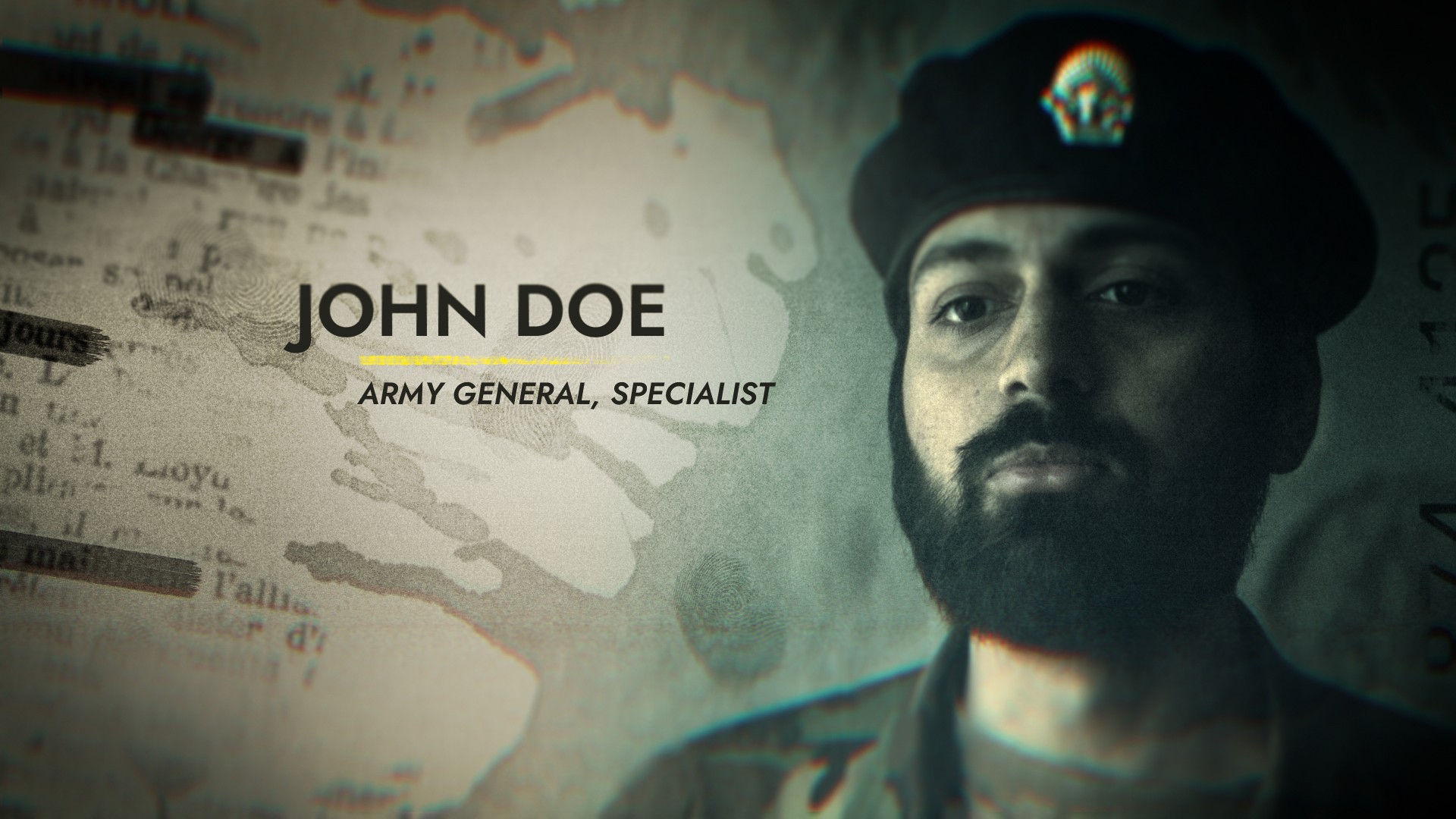 Hero grafika postavy