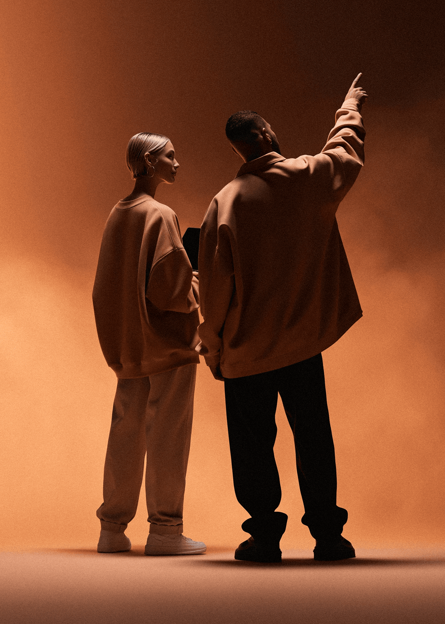 Men Orange BG