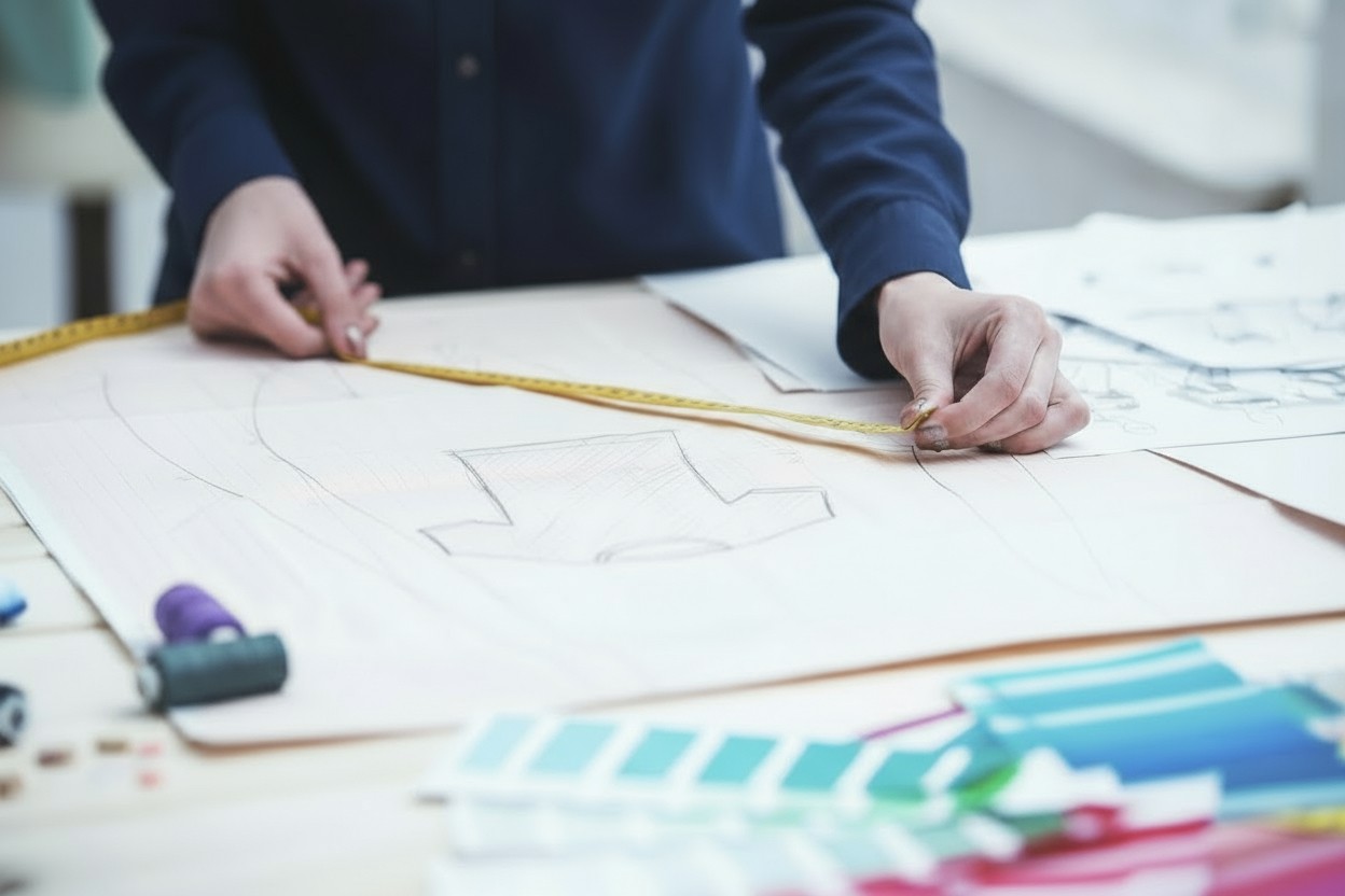 Design- und Konzeptionsskizze