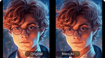 nero ai video upscaler logo