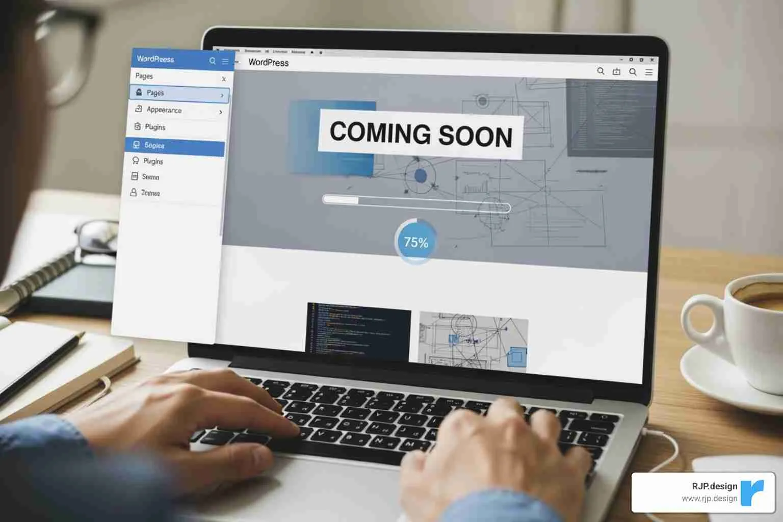 wordpress website redesign