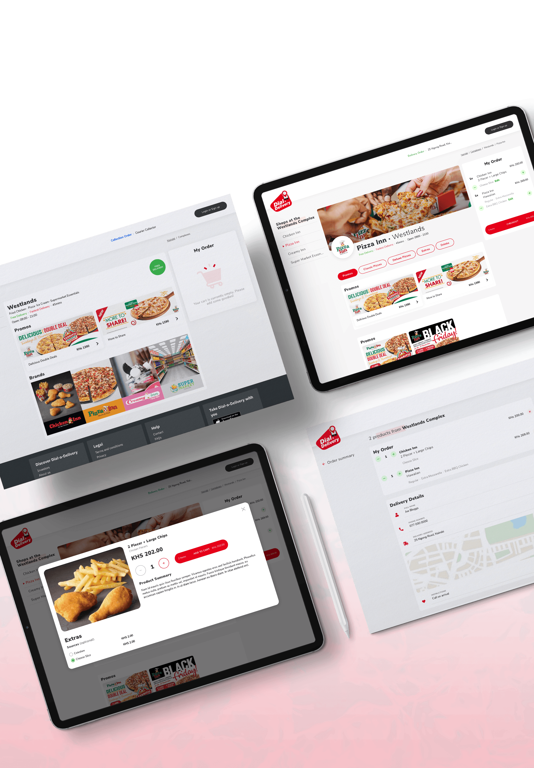 Women On Neon Background