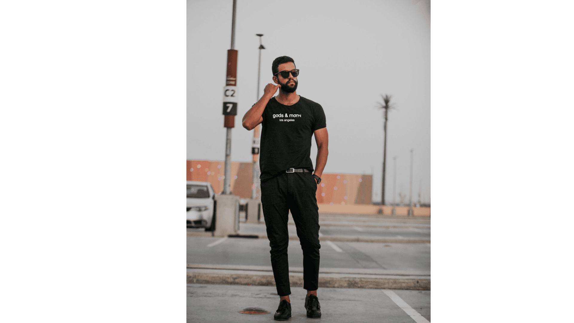 Men's luxury sweatshirt LA — Resonant Standard by Gods and Mony