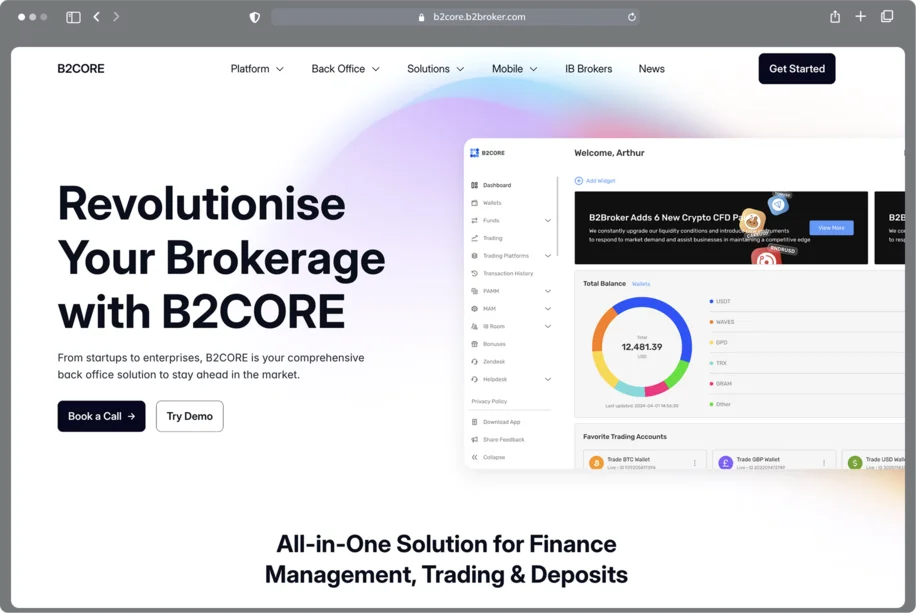 WSA website example