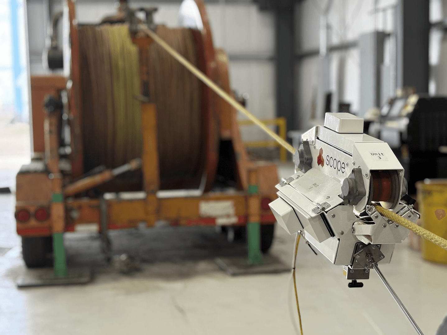 Vision² is the first AI-powered inspection system that tells you exactly where your rope stands before it ever leaves the truck.