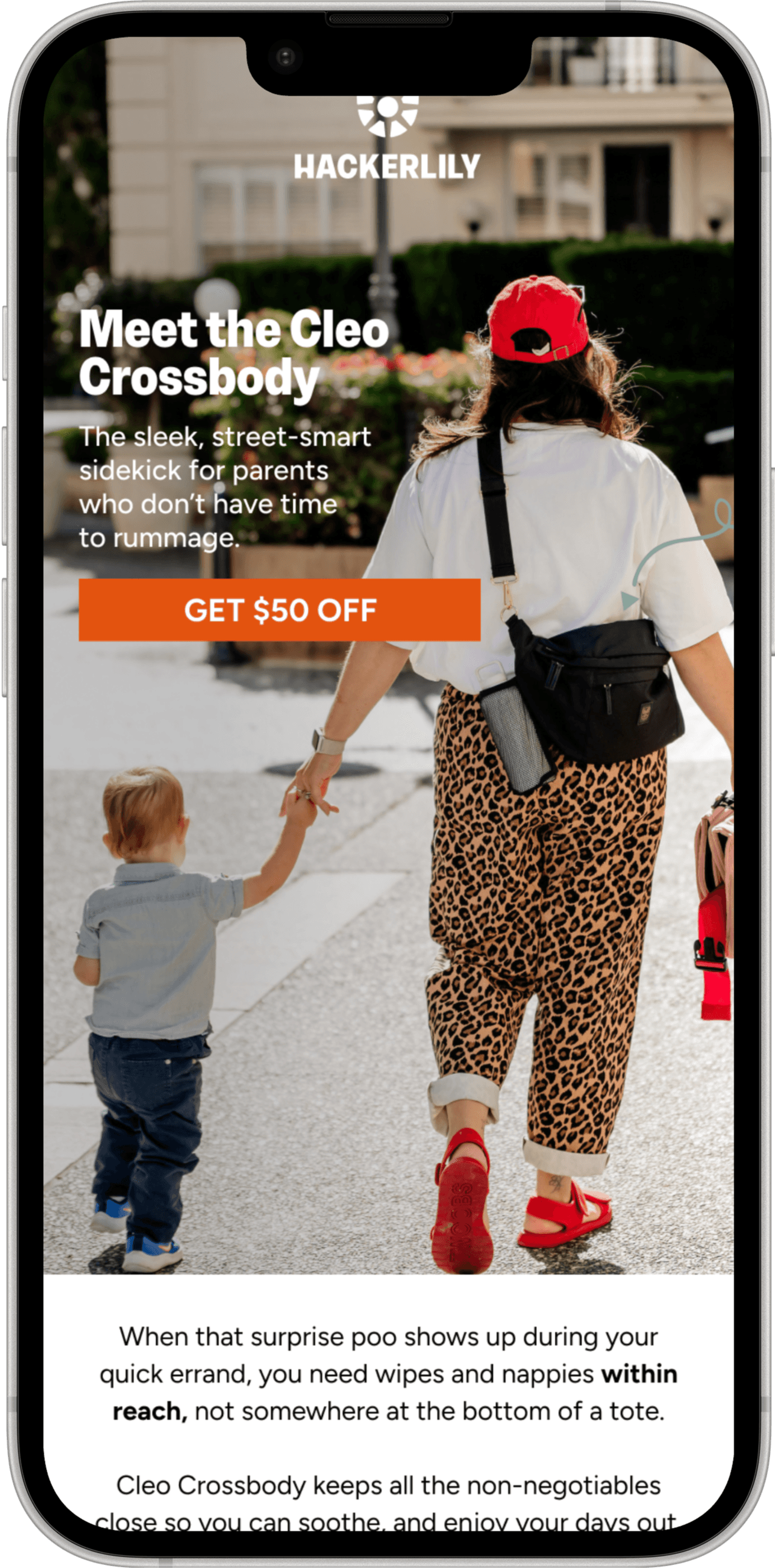 Email Mockup Design  for Hackerlily