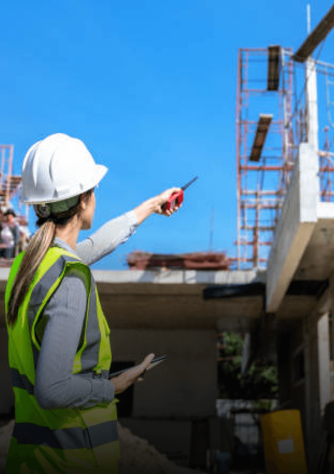 image of woman working