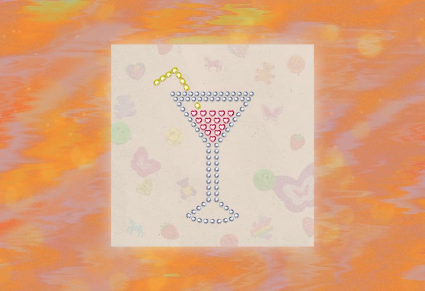 Dreamy baby shower invitation template with a cosmic blue background and illustrated baby carriage glowing under stars.