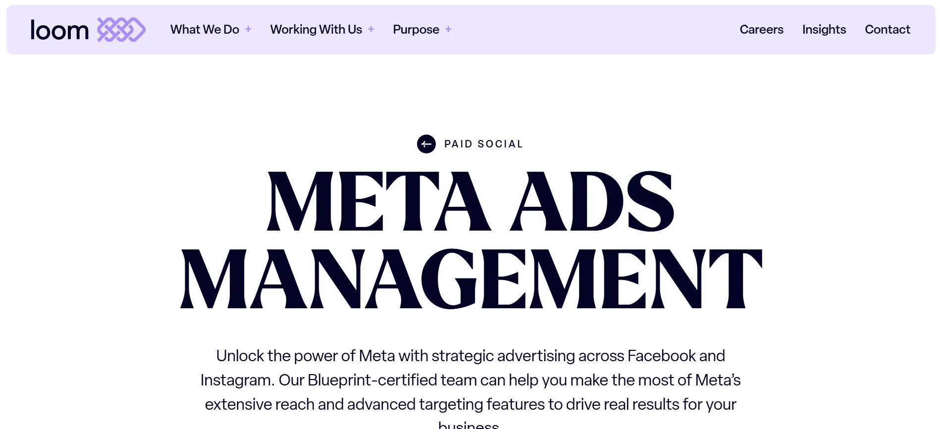 Loom Digital is accelerating retail sales with Meta.