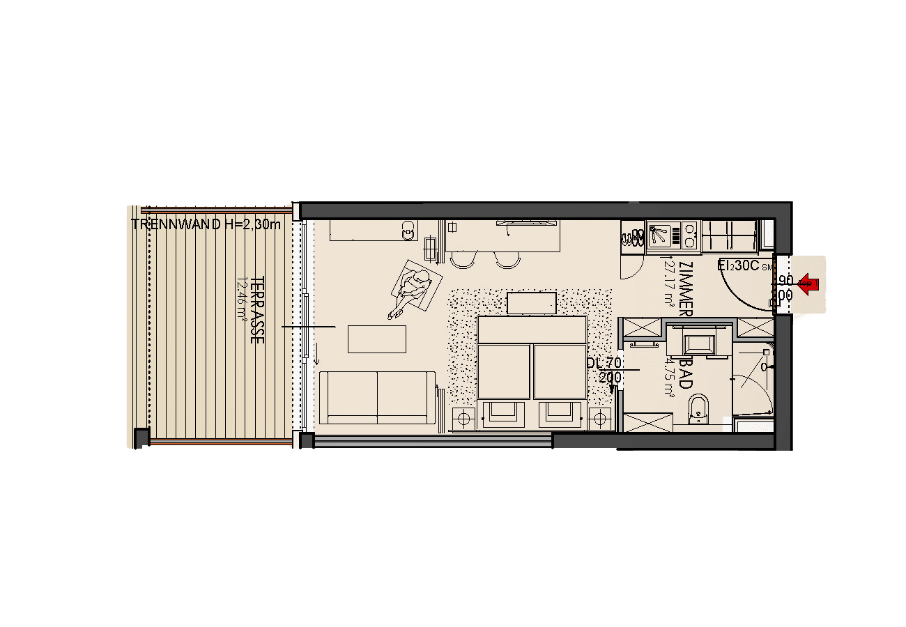 Junior Suite Plan