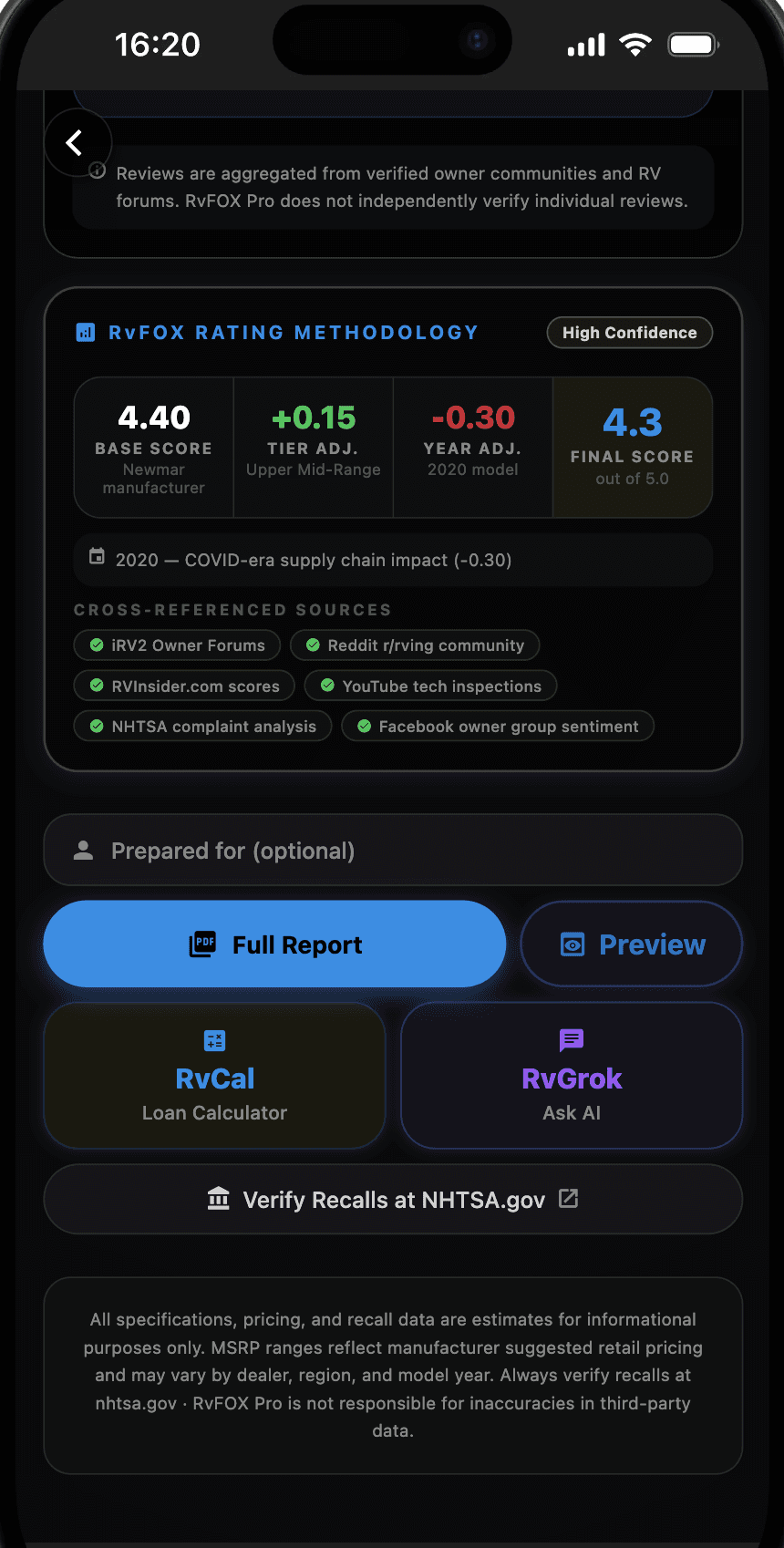RvFAX app preview screen 01