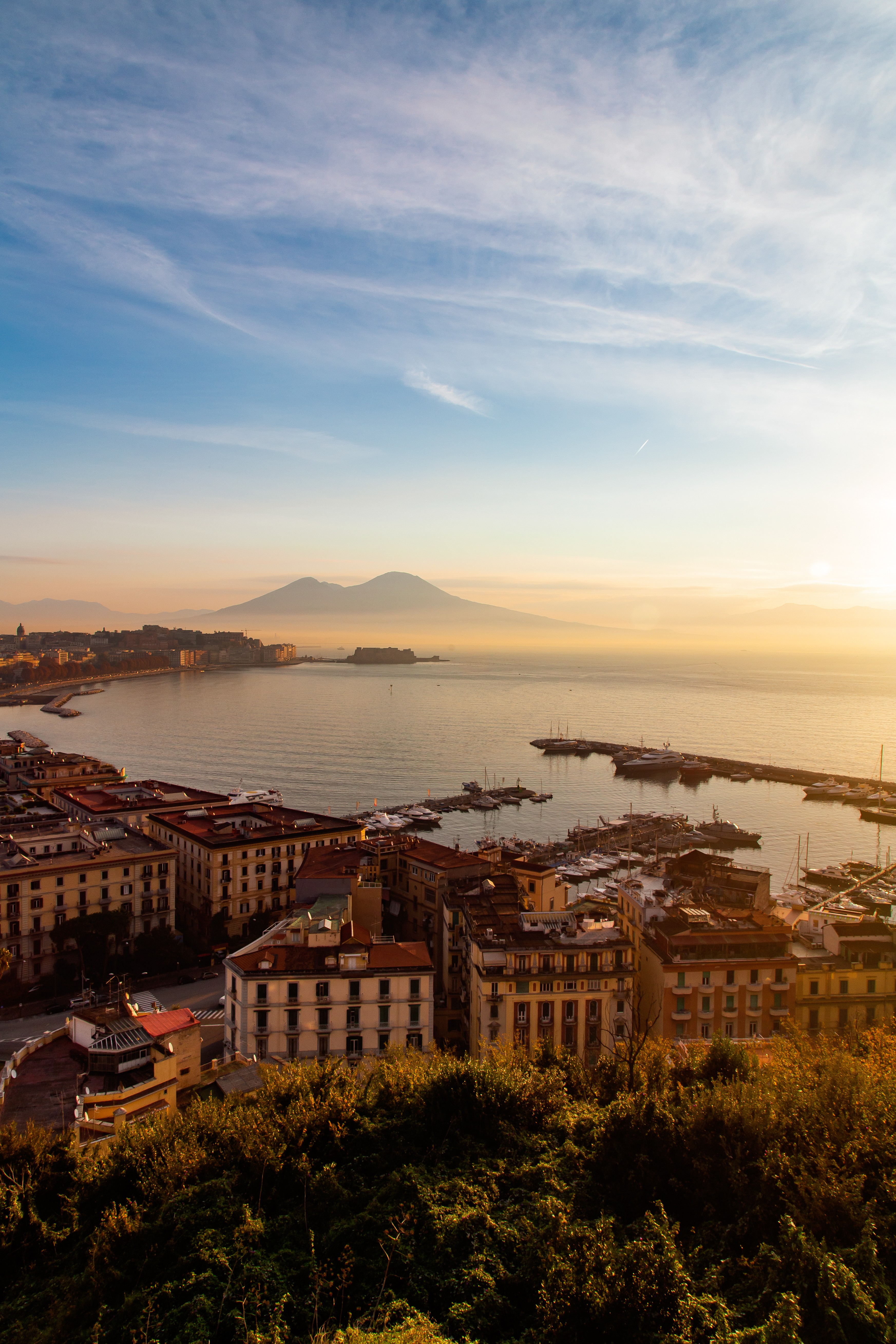 Napoli and Vesuvio