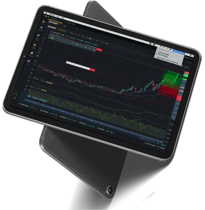 Man and woman logistics team carrying boxes in a modern warehouse.