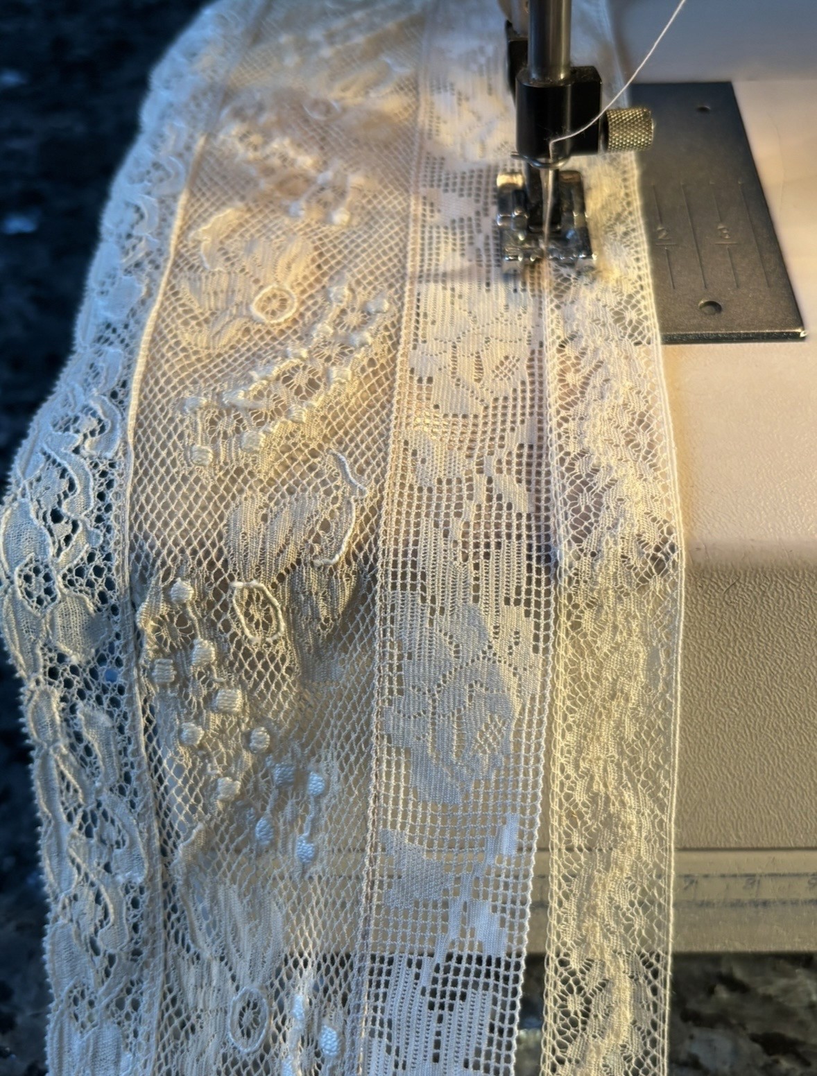 details of lace