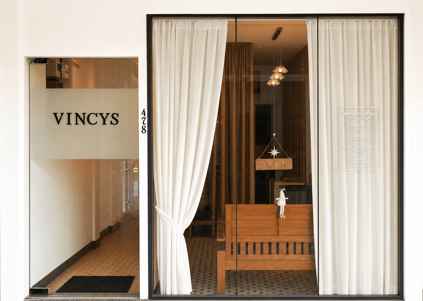 Vincy's Beauty Services salon interior