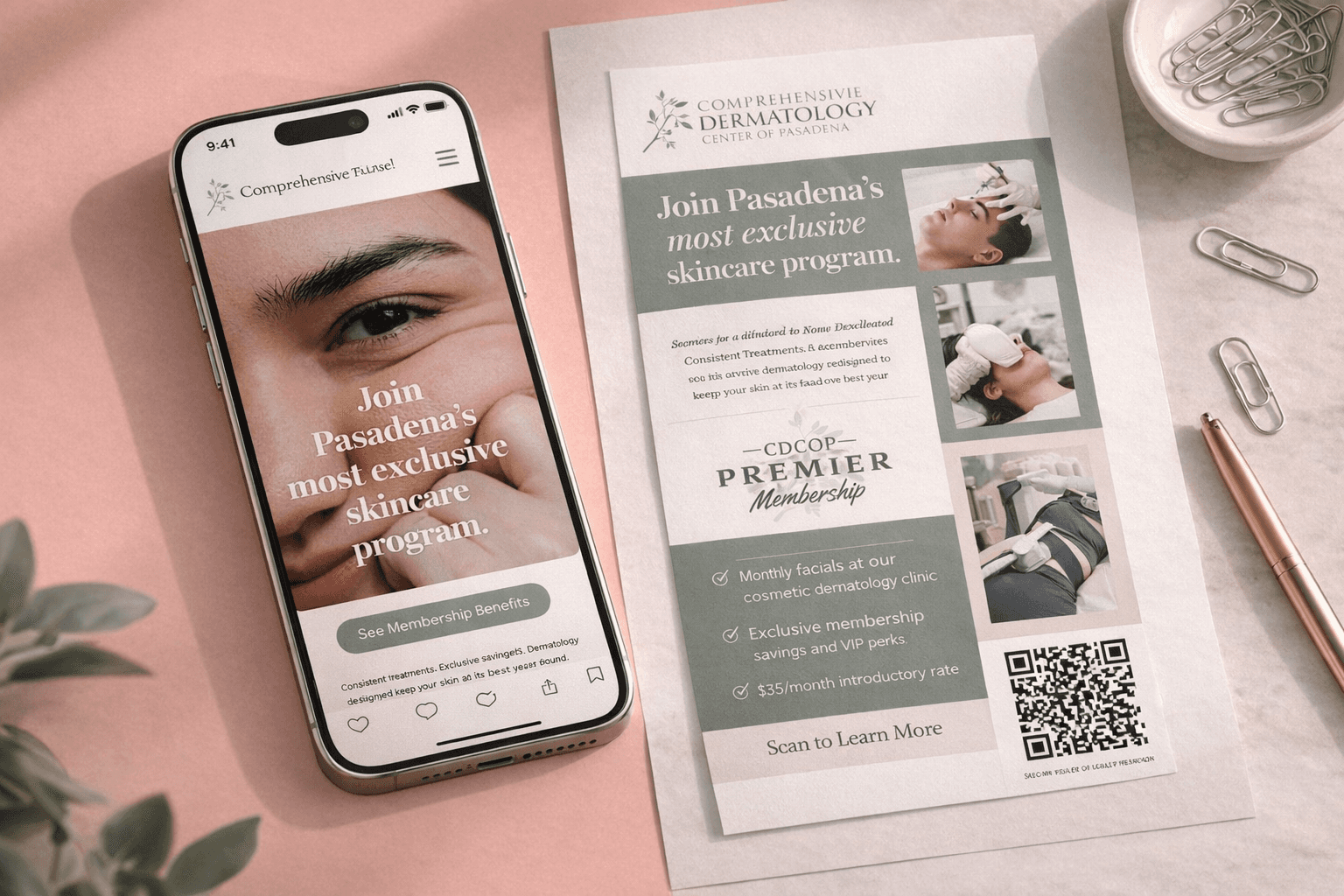 Award-winning email campaign design for a medical practice by Studio Odyssey Los Angeles