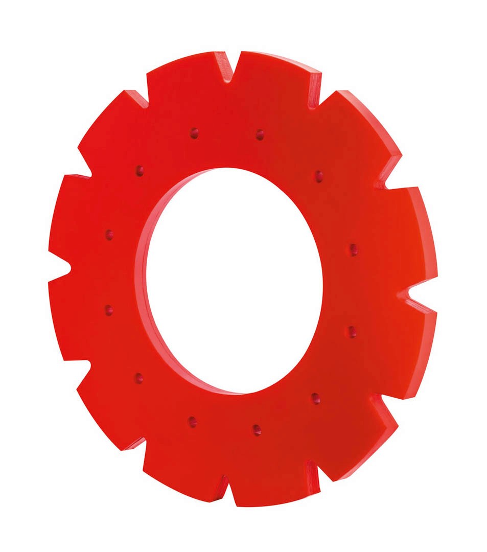 Cast polyurethane cup for pipeline cleaning