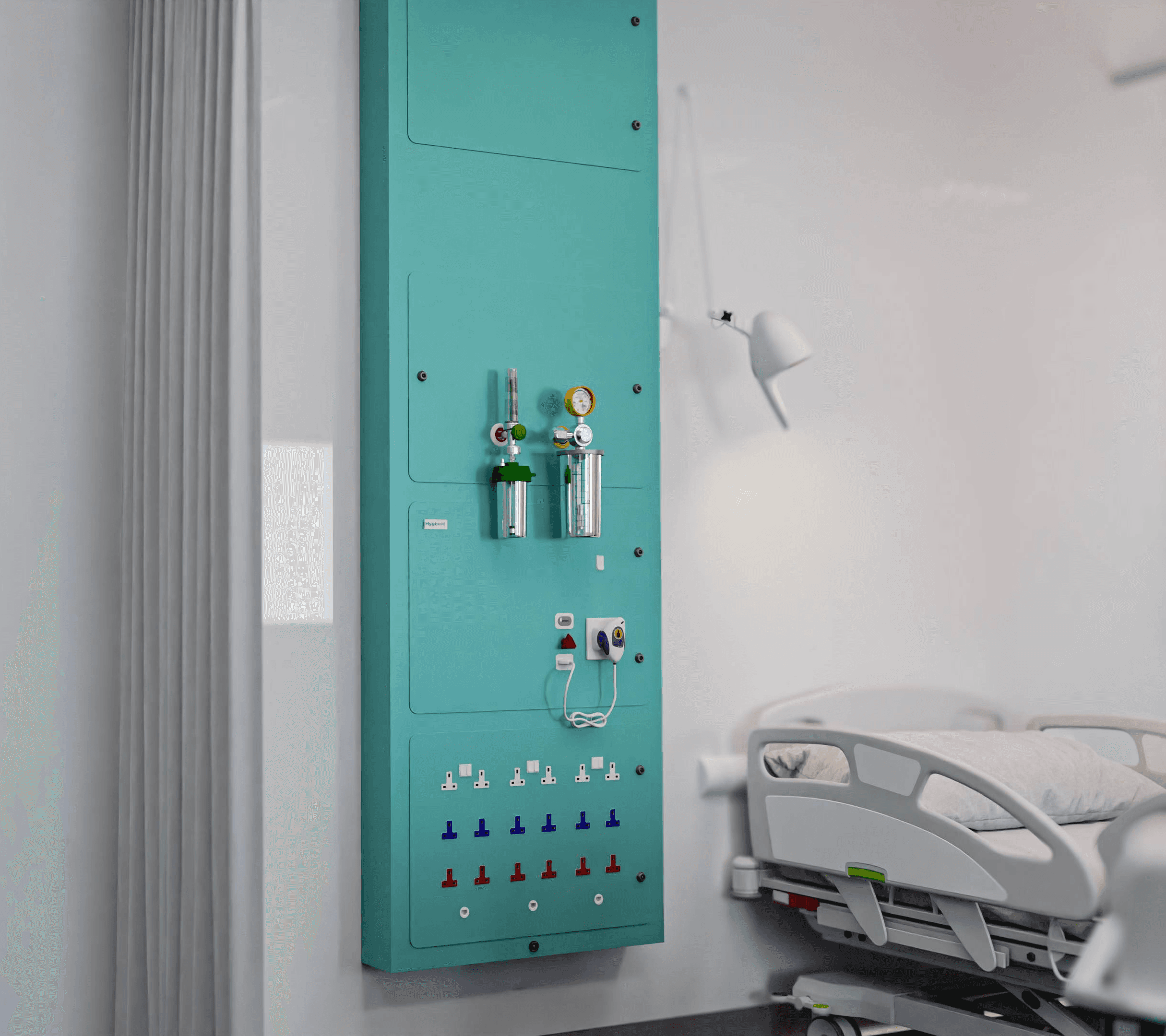  Bed head trunking unit