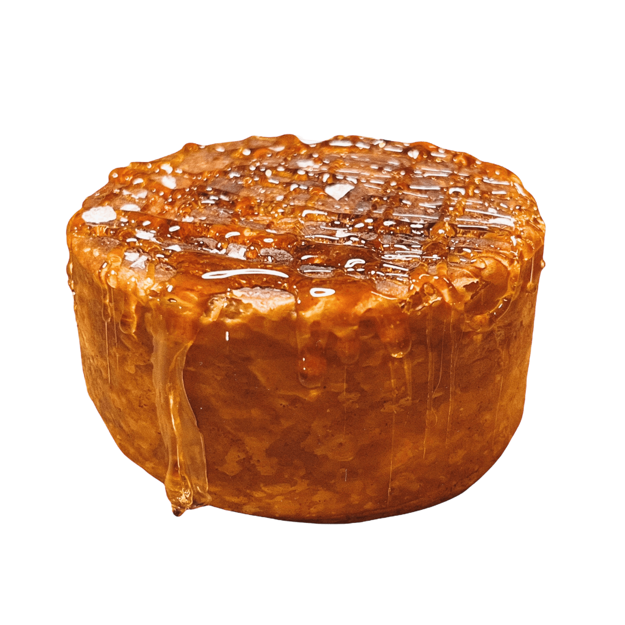 Caramelised, layered pastry with spice, crunch, and salt flakes.