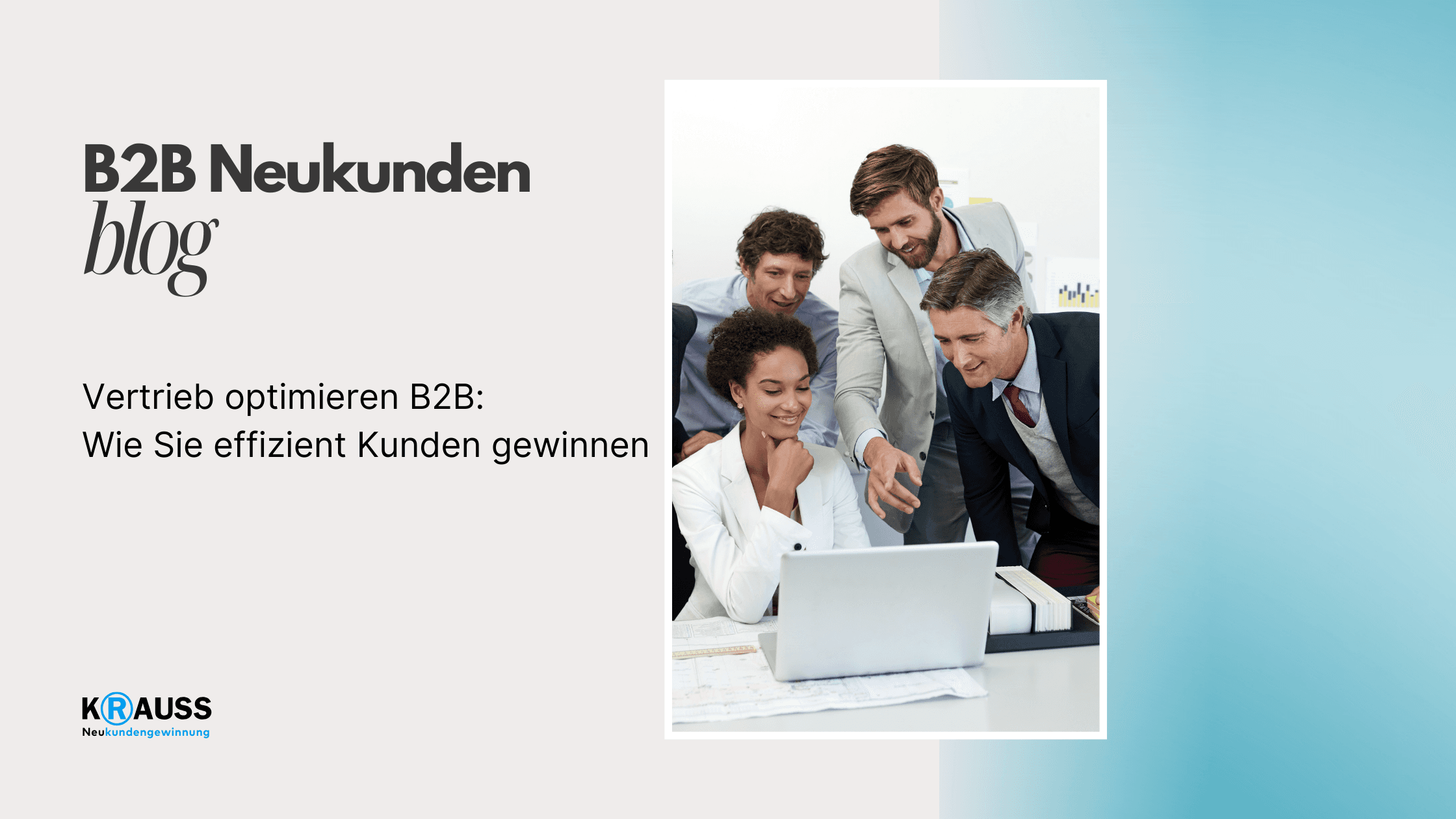 Vertrieb optimieren B2B