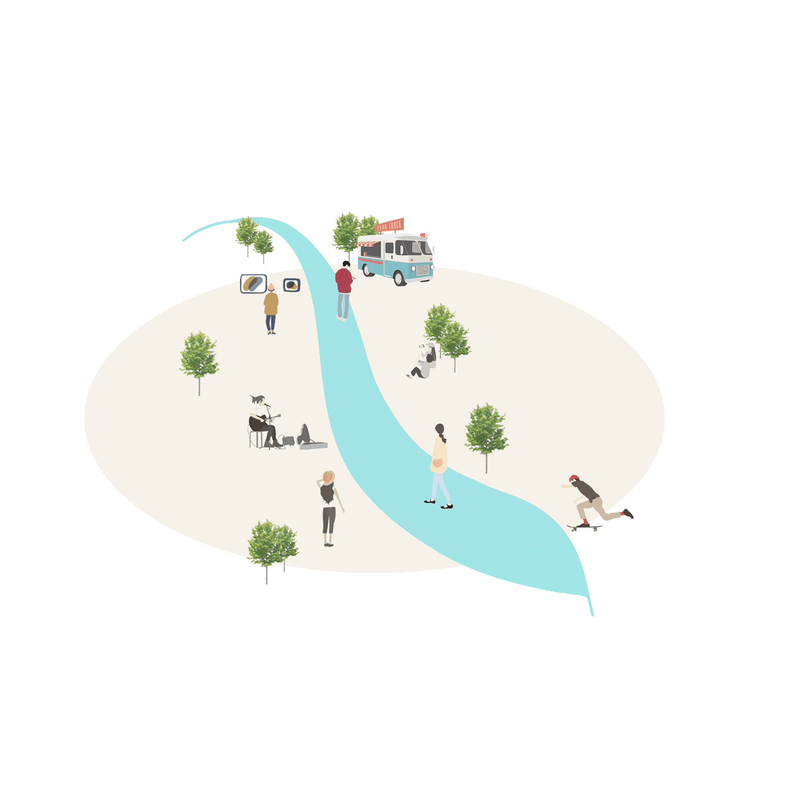 Stream-ING · 공간과 활동을 공유하는 흐름