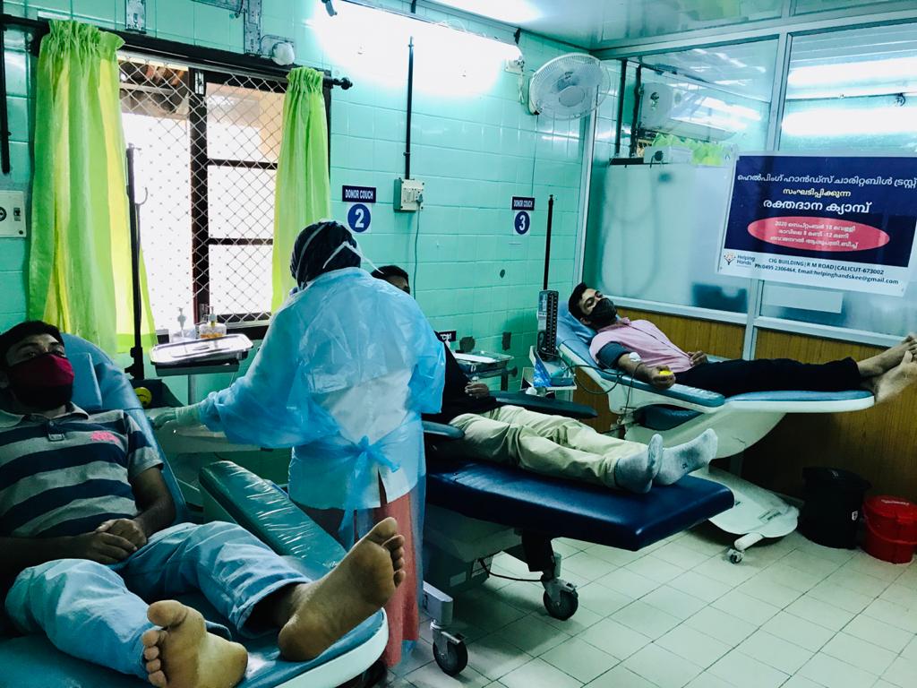 Cozy living room with sofas and television