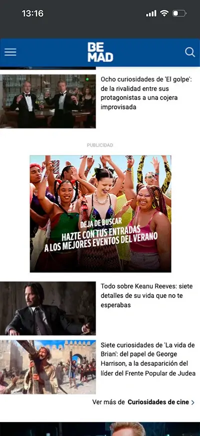banner de coke studio en Be Mad