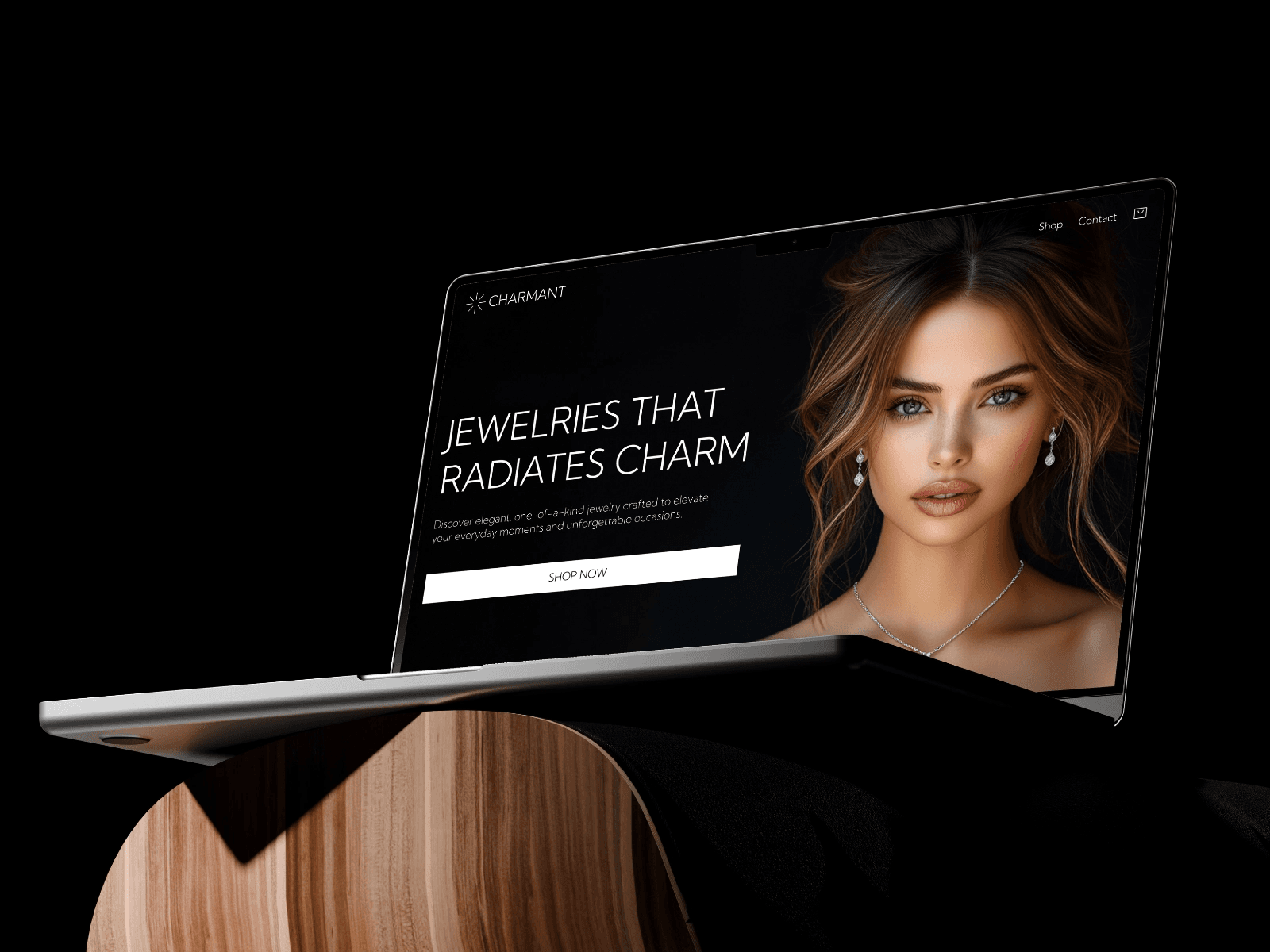 Charmant ecommerce framer template