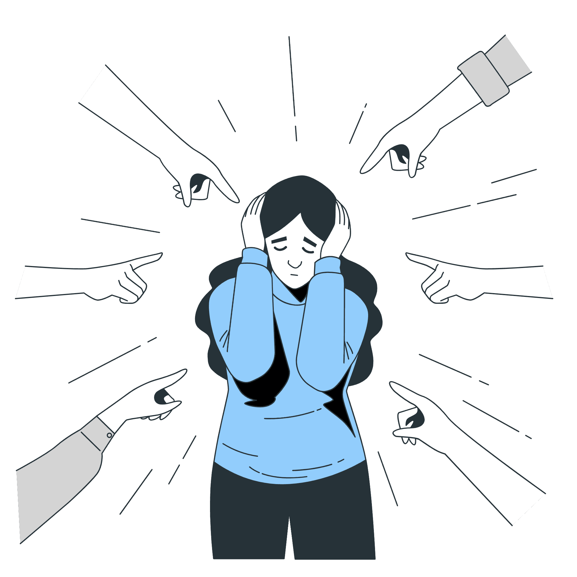 man covering face with both hands while sitting on bench