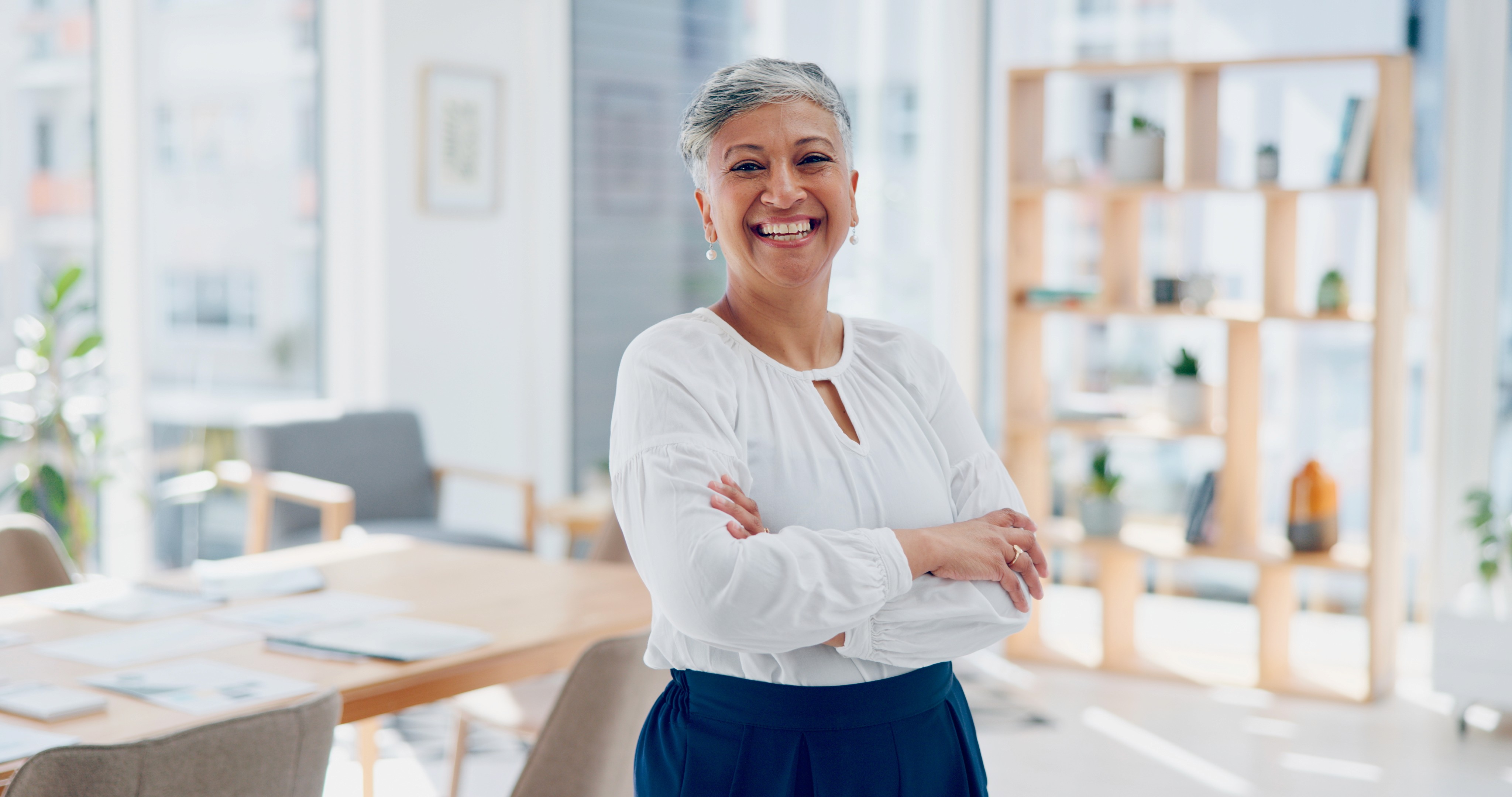 A person consulting with a professional