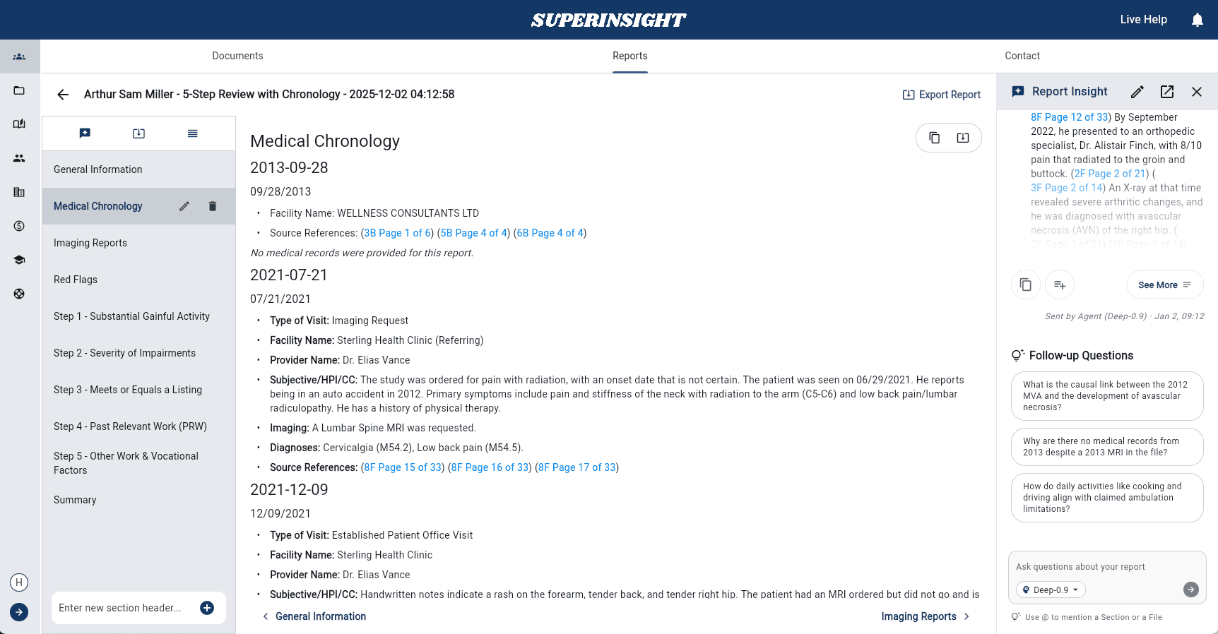 medical chronology software for disability law firms