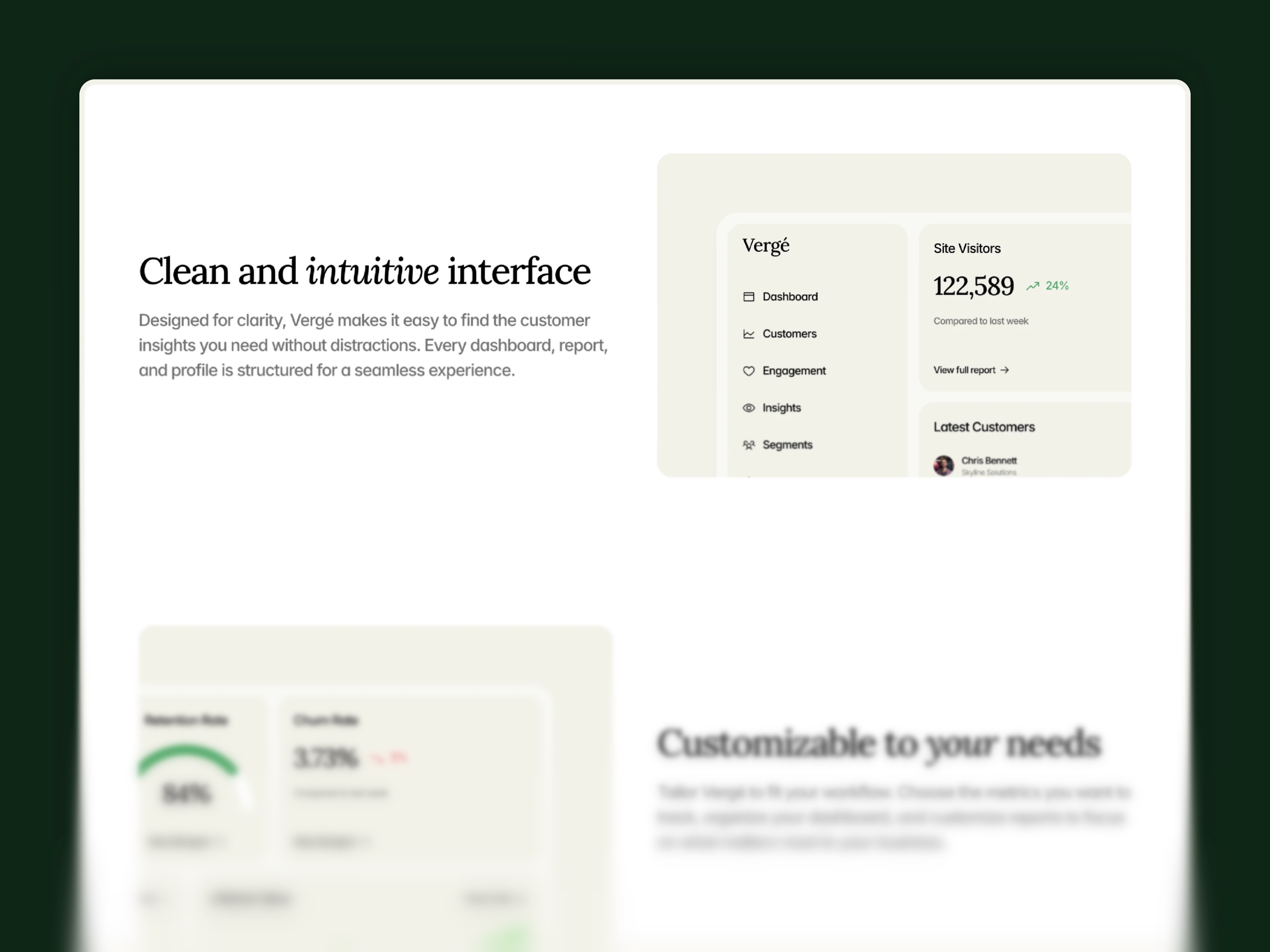 A design layout featuring sections on data security and accountability, with text and charts in a clean format.