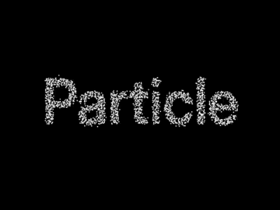 Framer Component - Particle Text