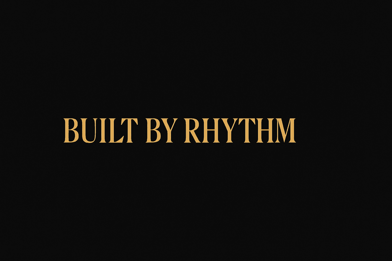 Built By Rhythm Image
