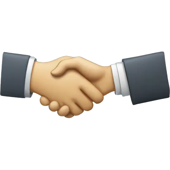 Emoji Hände schütteln