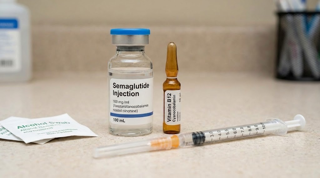 Semaglutide with b12
