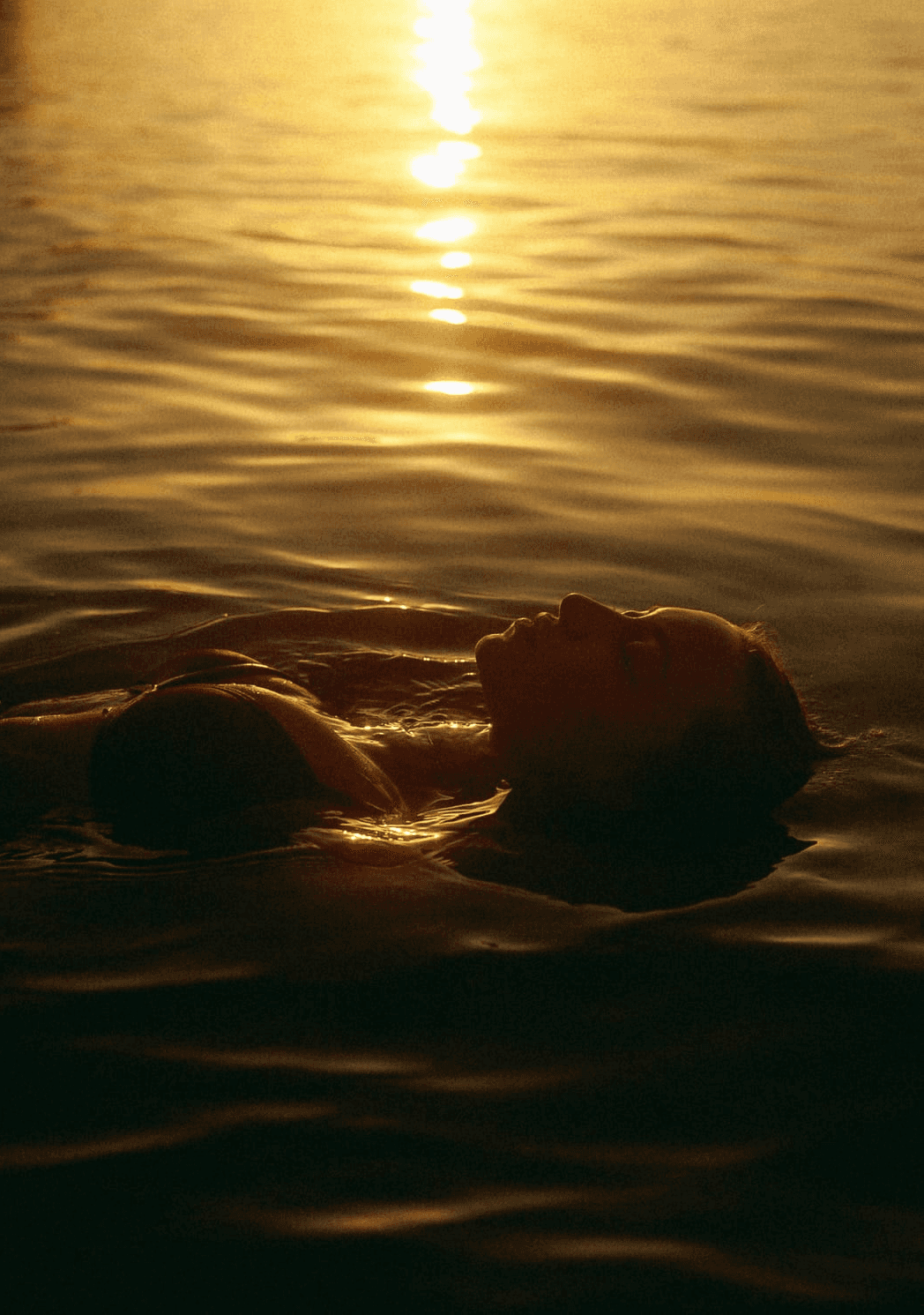 Ethereal Tides: Portrait of Grace by the Sea