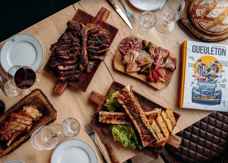A disco ball hangs from a white ceiling.
