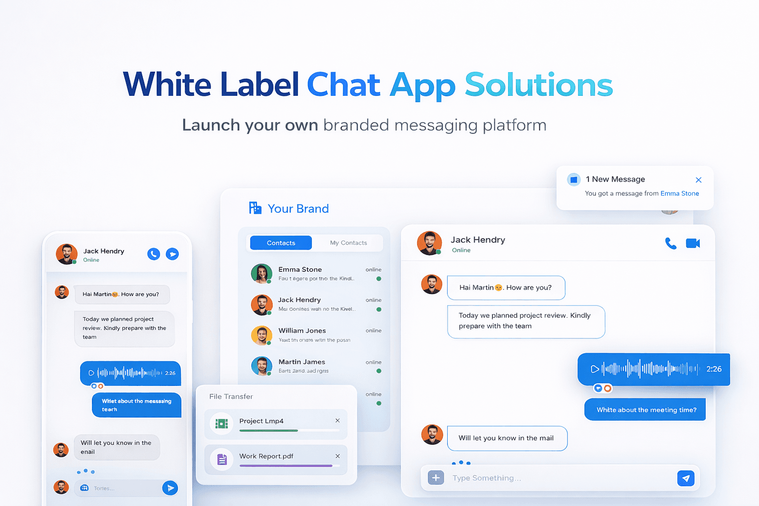 White Label Chat App Solution
