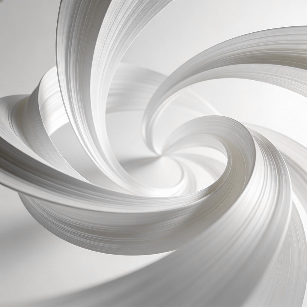 Macro of clear effervescent bubbles in water on a soft gray background—sparkling, minimal texture for clean skincare aesthetic.