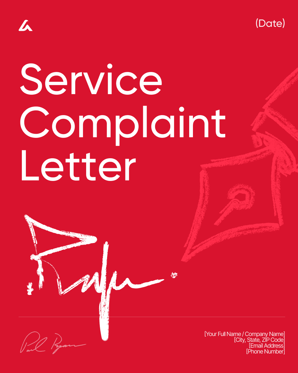Service Complaint Letter