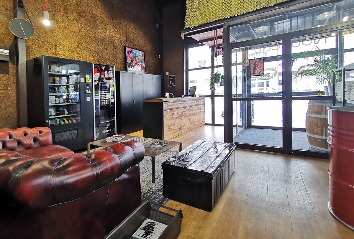 Accueil salle de sport boxe