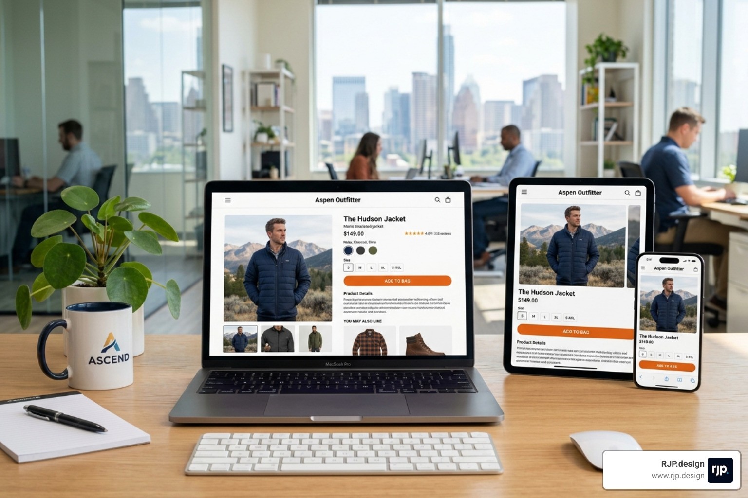 mobile responsive ecommerce product page - affordable website design ecommerce solutions