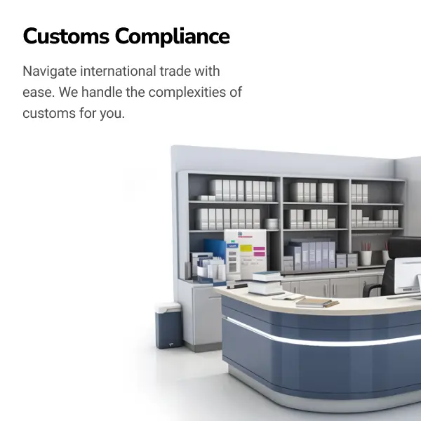 Customs Compliance - Navigate international trade with ease. We handle the complexities of customs for you.