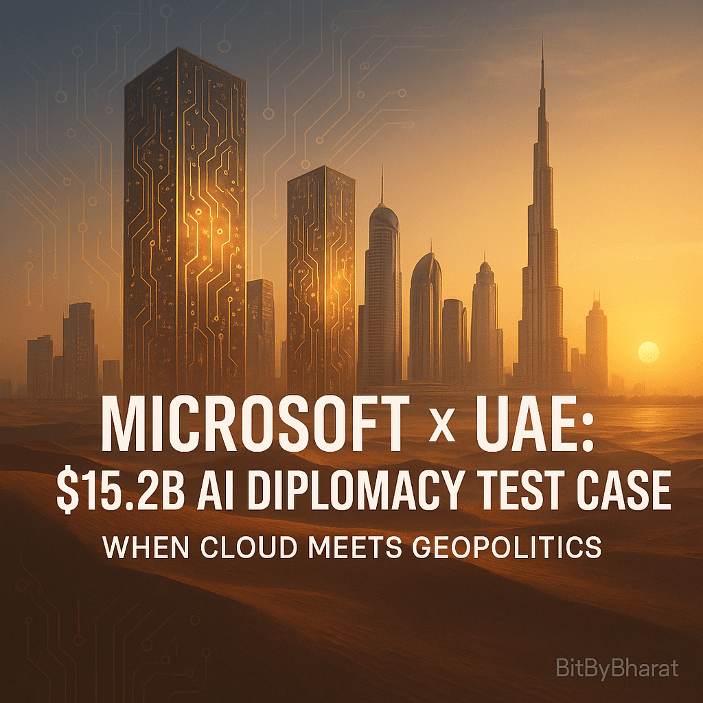 Microsoft’s $15.2 Billion UAE Investment The Gulf’s AI Bet Becomes a Test Case for U.S. Tech Diplomacy