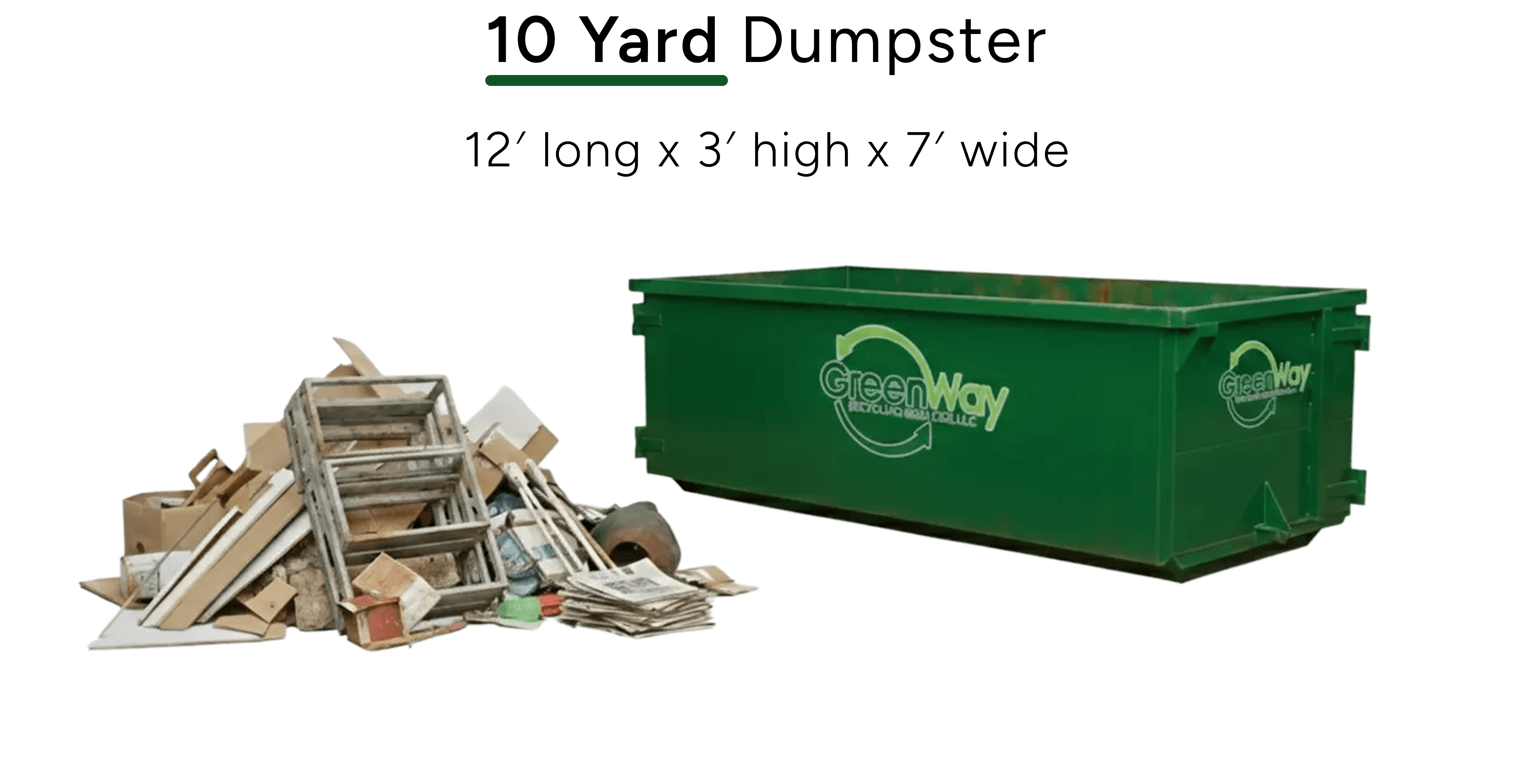 10 yard dumpster