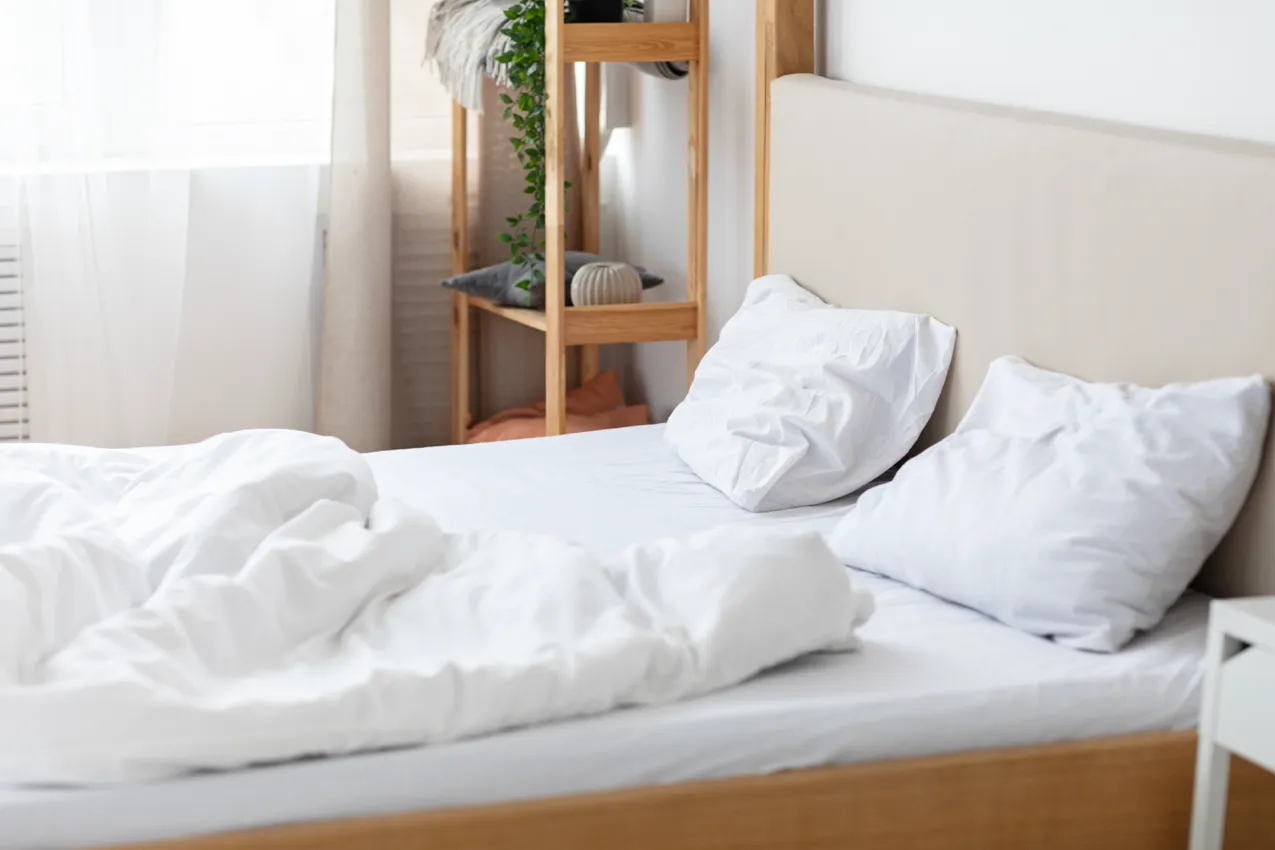 empty bed