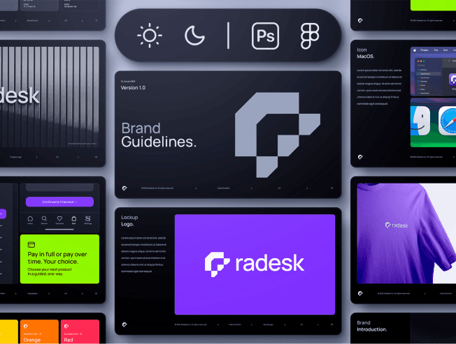 Radesk Brand Guidelines Premium Template